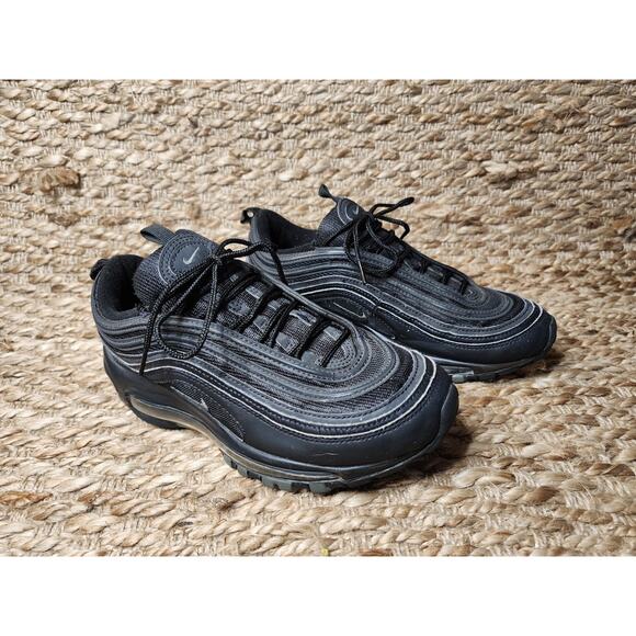 Nike Air Max 97 Triple Black Dark Grey 921733-001 Women Shoes Size 8.5 - Picture 4 of 11
